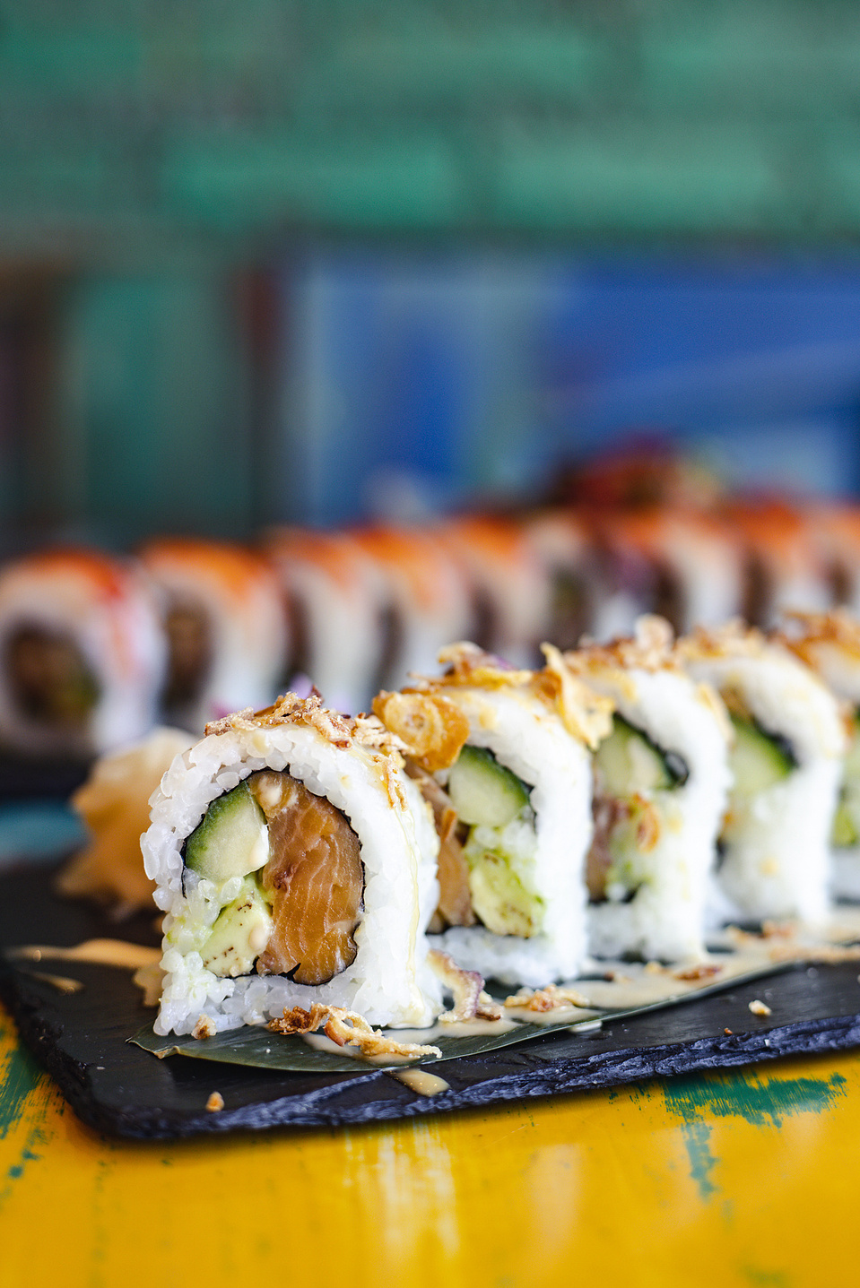 Georgie Glass Photography, food photographer, Manchester food photographer, Zumuku, Deliveroo, sushi, Japanese food