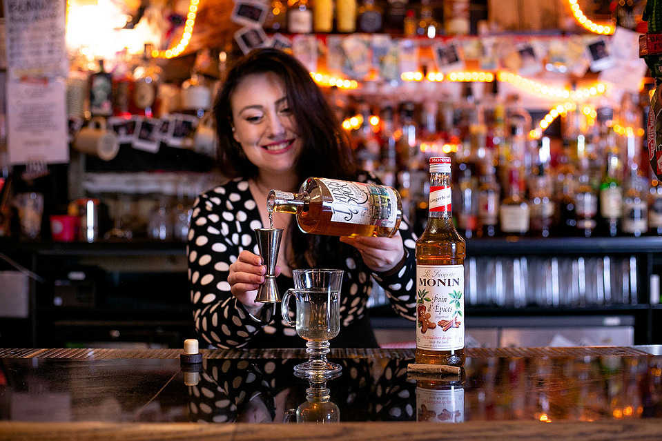 Blog post by Georgie Glass photography - images of Daddy Rack Whiskey - Emporia Brands - with Dave the Drinks Enthusiast, at Bunny Jackson's Manchester