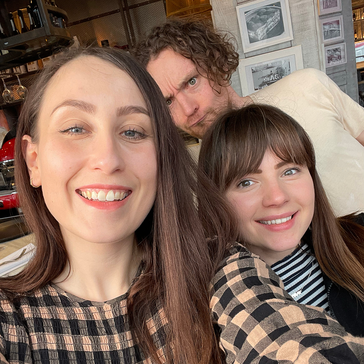 Photographer Georgie Glass with Food Stylist Daisy Hogg and Videographer Sean McCrossan