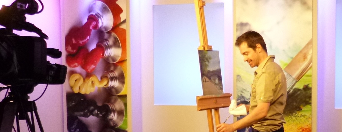 Filming for Splash of Paint