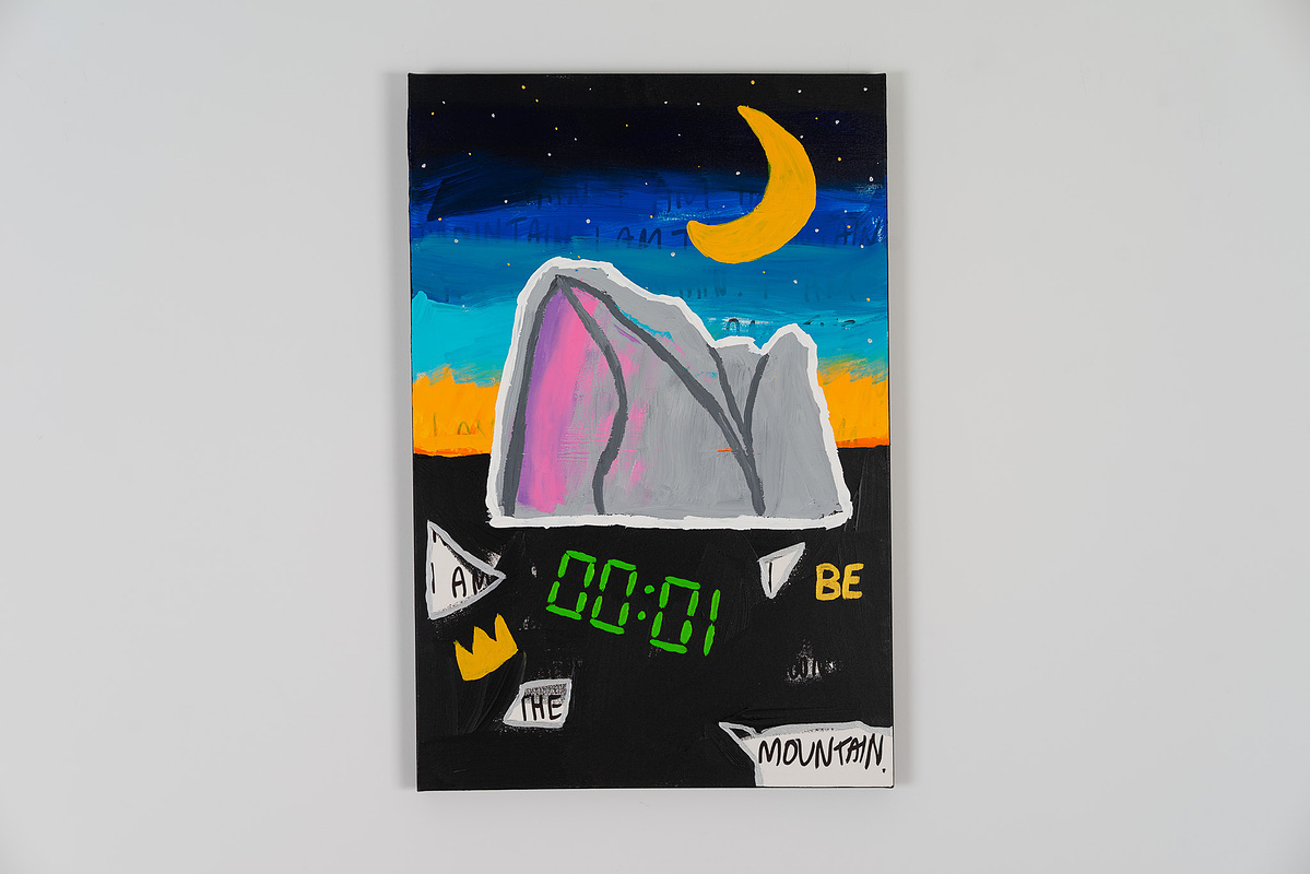 I Am The Mountain — Acrylic on Canvas — 24"x36" — 2022