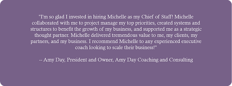 Amy Day, President and Owner, Amy Day Coaching and Consulting