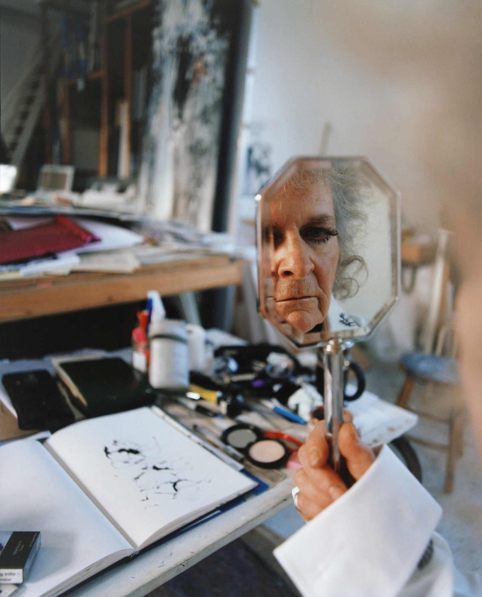 Maggi Hambling’s Deathly Visions / Photo by Harley Weir