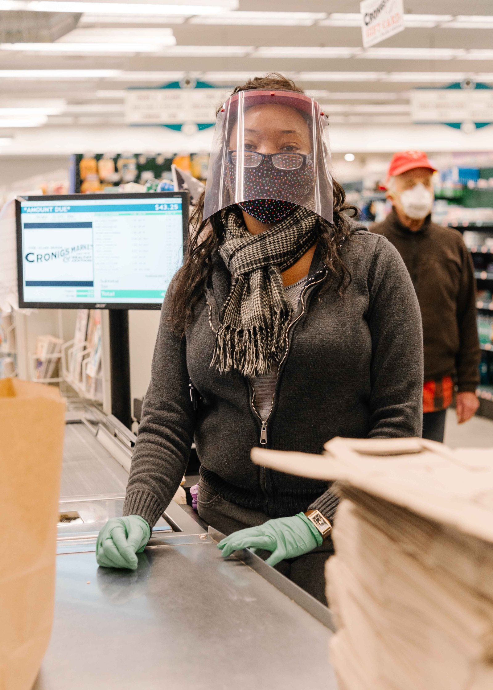 Ranee Forrest, an employee at Cronig's Market.