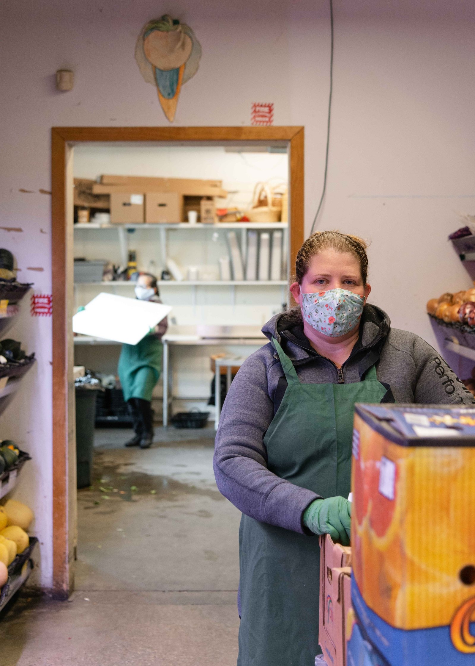 Henriqueta Barroso, an employee at Cronig's Market.