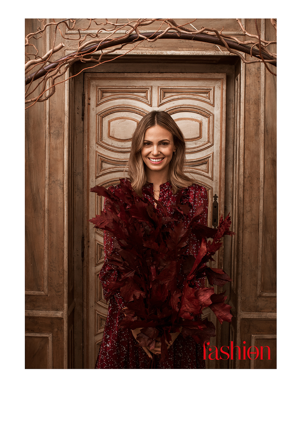 Martina Jáudenes, fundadora de MumDose y ahijada del rey Felipe VI, posa para ¡HOLA! Fashion en octubre de 2018