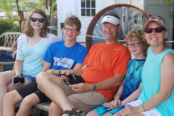The family in Florida