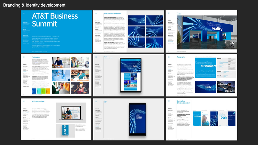 Branding and Identity development for Business Summit yearly event.