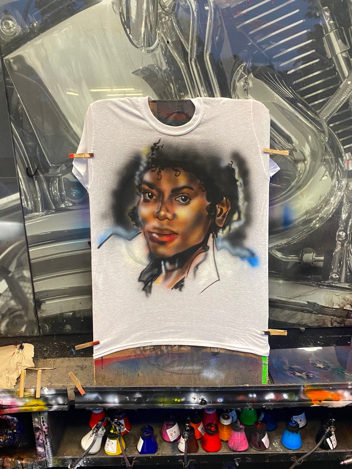 2021
Airbrush on Cotton