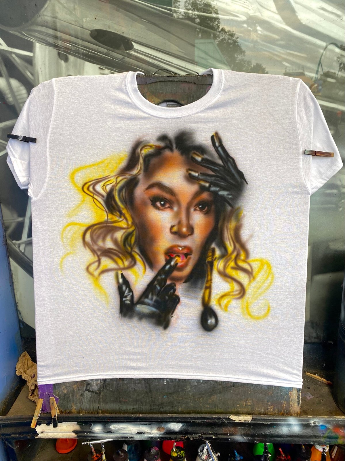 2021
Airbrush on Cotton