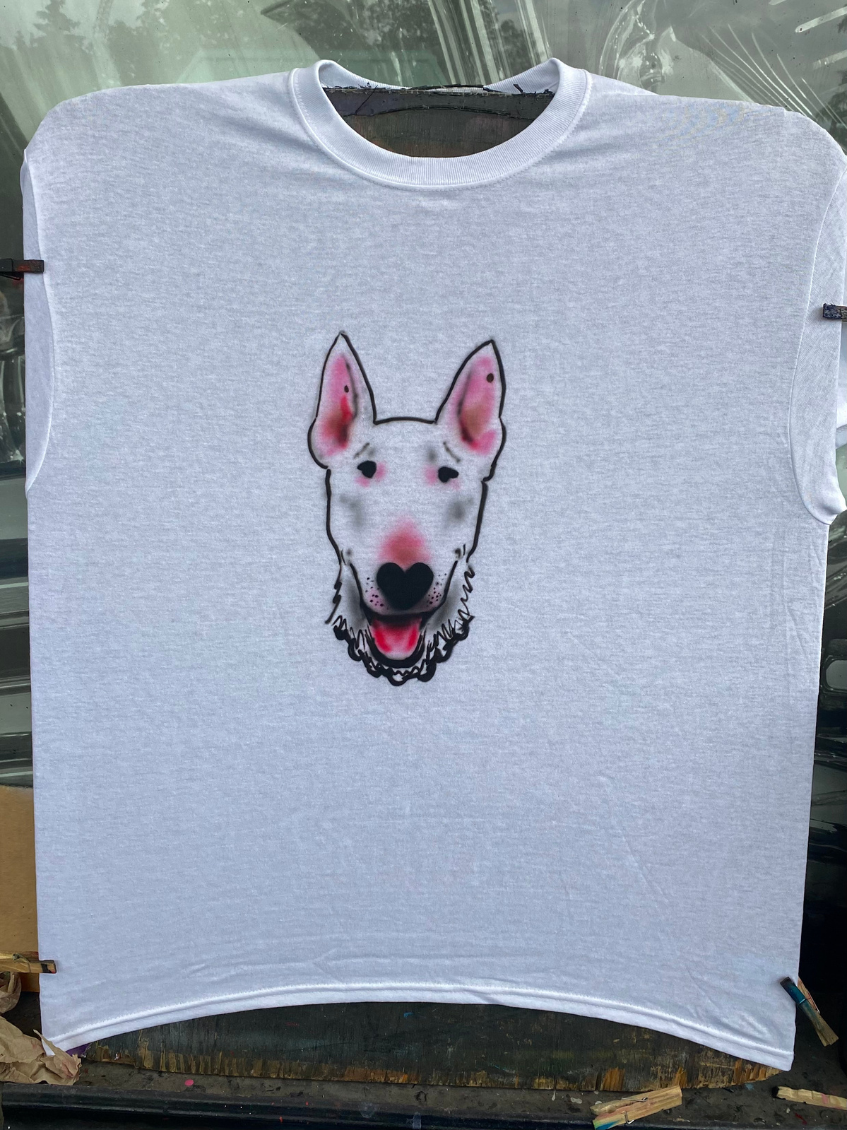 2021
Airbrush on Cotton