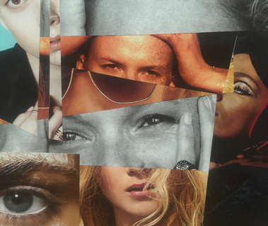 Who Am I? (2022) Magazine Collage