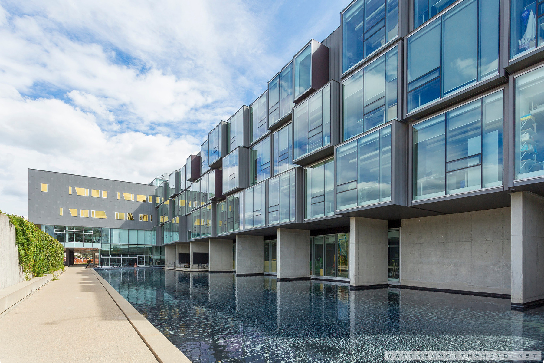 Perimeter Institute for Theoretical Physics in Waterloo architecture photography.