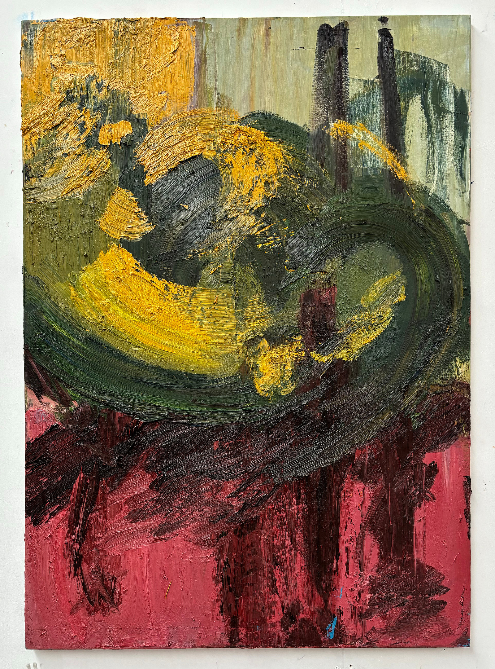 Swish and flick
2023
Oil on canvas
155 x 105 cm