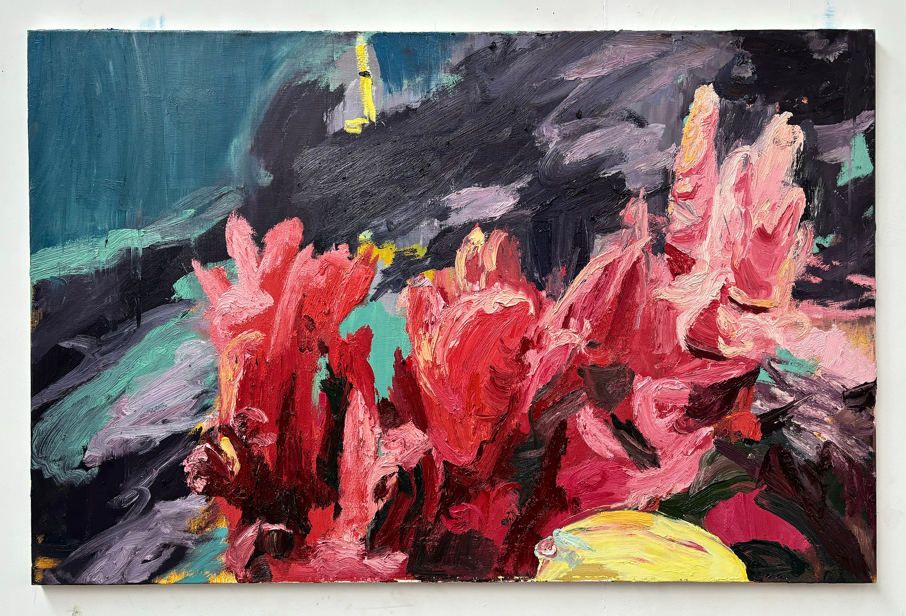 Coral/Flesh
2024
Oil on canvas
140 x 95 cm