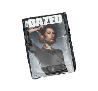 A mockup of the DAZED cover sealed.