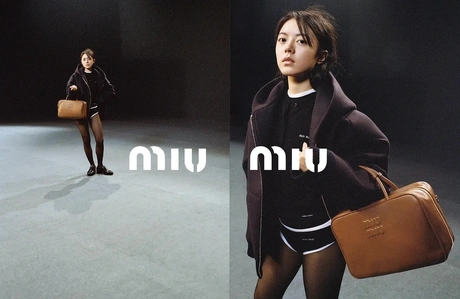 Another Miu Miu spread advertisement.