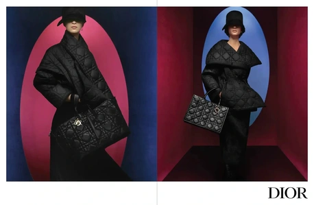 A Dior spread advertisement.