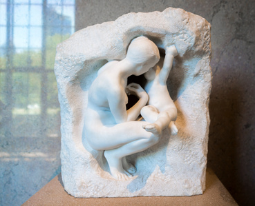 ​Young Mother in the Grotto. Auguste Rodin. Rodin Museum, Philadelphia 