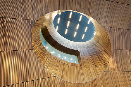 Snøhetta’s New Library for Temple University, Architecture Photography by Basel Almisshal