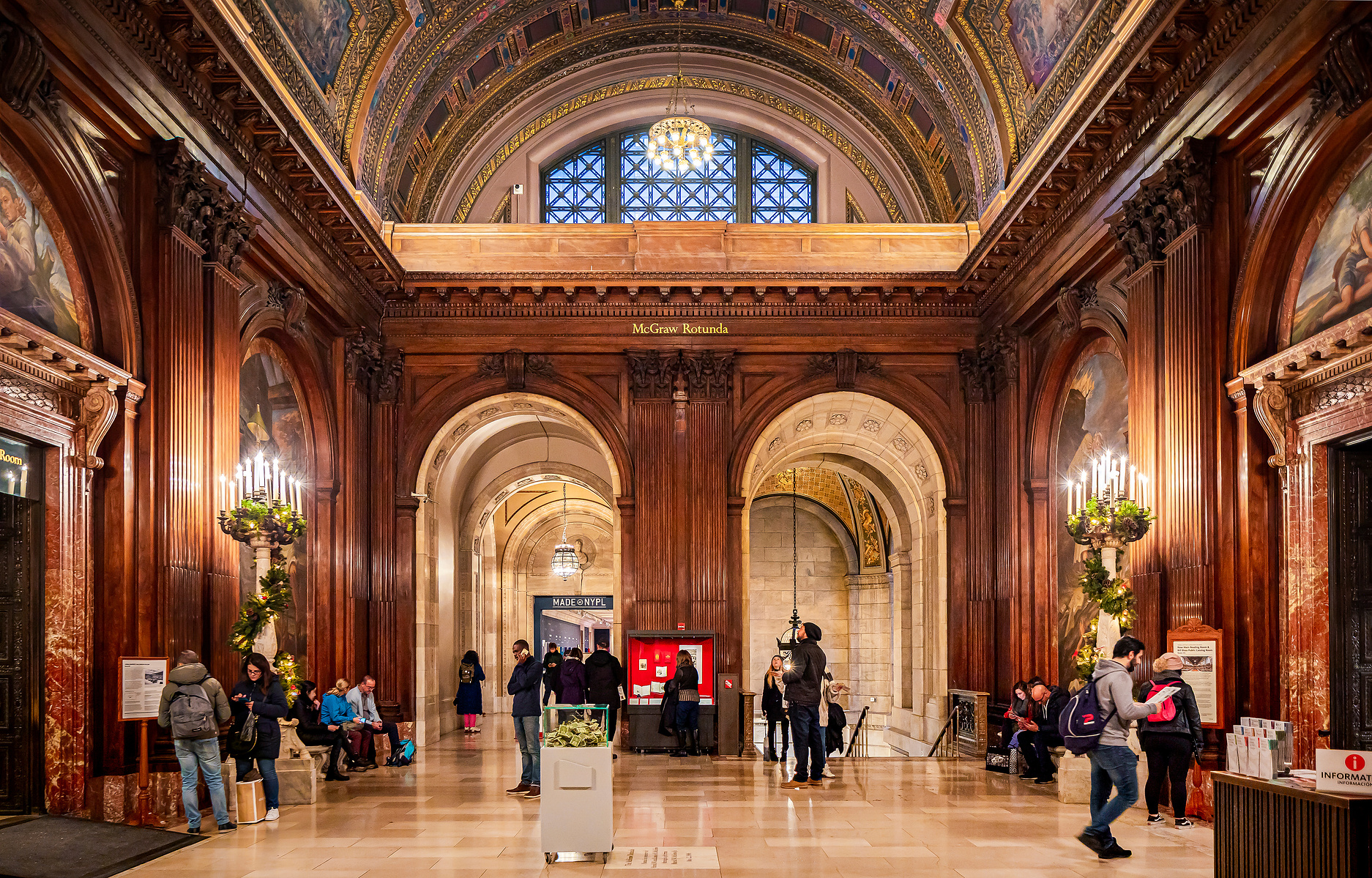 New York Public Library, NYC, Manhattan. Designed by John Mervin Carrère +Thomas Hastings. New York Landmark Photography Library Interior design
Architecture Photographer Basel Almisshal, Studiobasel