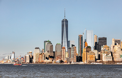 New York skyline panorama