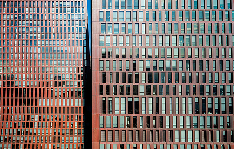 American Copper Buildings are a pair of residential skyscrapers in the Murray Hill neighborhood of Manhattan in New York City. The buildings were developed by JDS Development and Largo and wer designed by SHoP Architects.Architecture Photography by Basel 