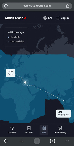 Air France 777-300ER Wi-Fi