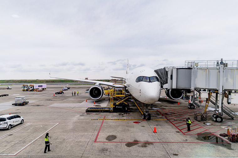 STARLUX A350-900 B-58503 at Taoyuan International Airport (TPE)