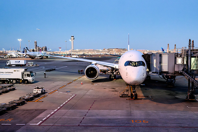 Japan Airlines A350-1000 JA02WJ at Haneda Airport (HND)