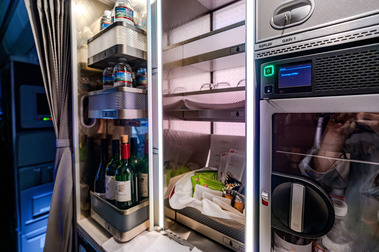 Japan Airlines A350-1000 Galley Snack Bar