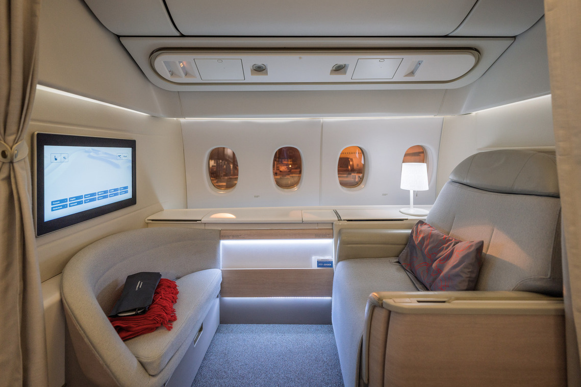 Air France 777-300ER La Première First Class Cabin