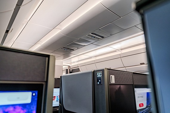 Japan Airlines A350-1000 Business Class Cabin