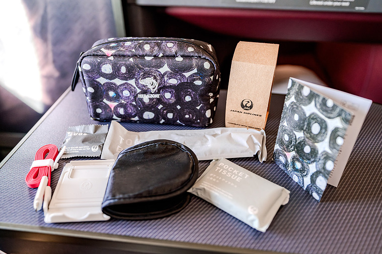 Japan Airlines A350-1000 Business Class Amenity Kit