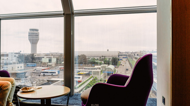Oriental Club Lounge at TPE Entrance