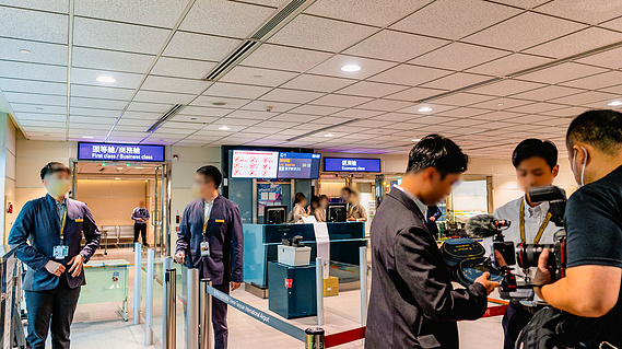 Gate Area at Taoyuan International Airport (TPE)