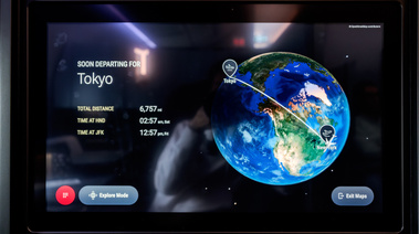Japan Airlines A350-1000 Business Class IFE