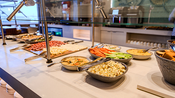 Breakfast Selections at Greenwich Lounge