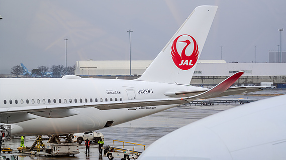 Japan Airlines A350-1000 JA02WJ at John F. Kennedy International Airport (JFK)
