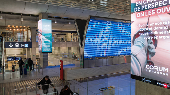 CDG Airport Train Station