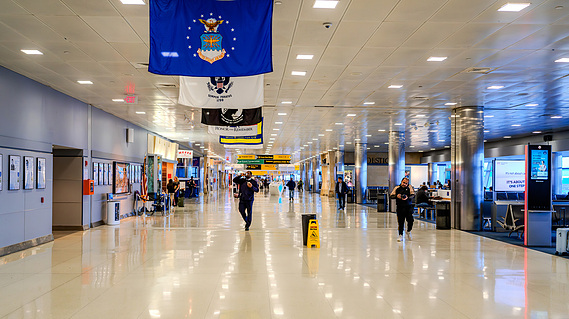 JFK Terminal 8 Departure Area