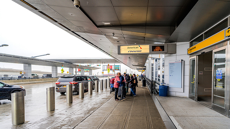 Departure Area of JFK Terminal 8
