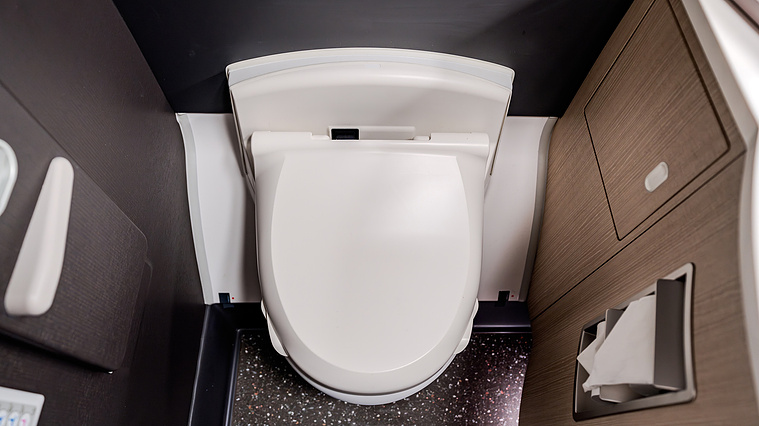 Japan Airlines A350-1000 Business Class Lavatory