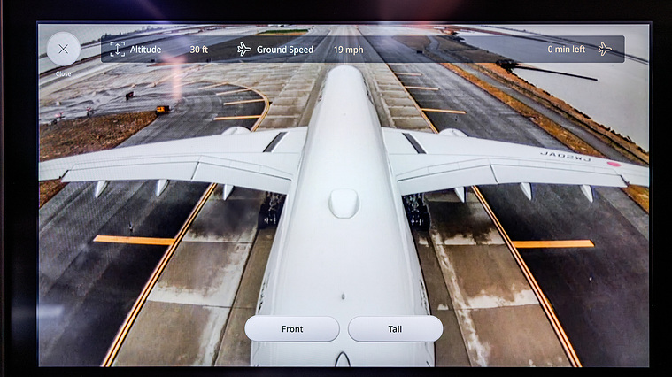 Japan Airlines A350-1000 Onboard Camera View