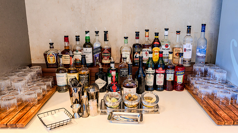 Alcohol Selections at Greenwich Lounge