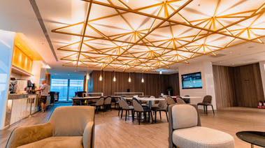 Oriental Club Lounge at TPE Entrance