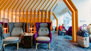 Oriental Club Lounge at TPE Entrance
