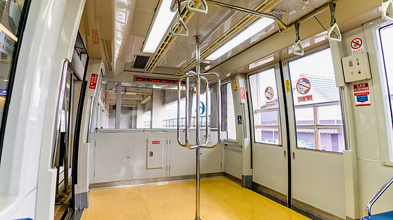 Terminal Train at Taoyuan International Airport (TPE)