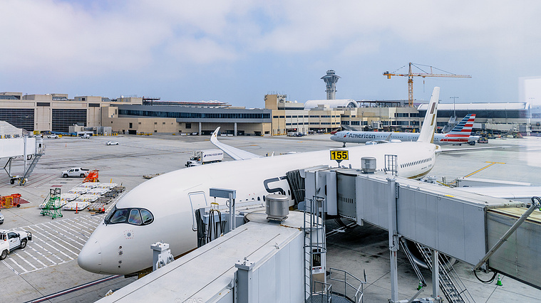 STARLUX A350-900 B-58503 at Los Angeles International Airport (LAX)