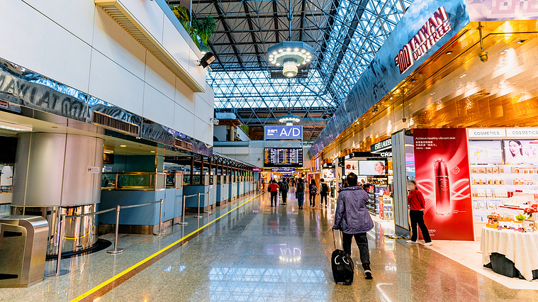 Departure Area at Taoyuan International Airport (TPE)